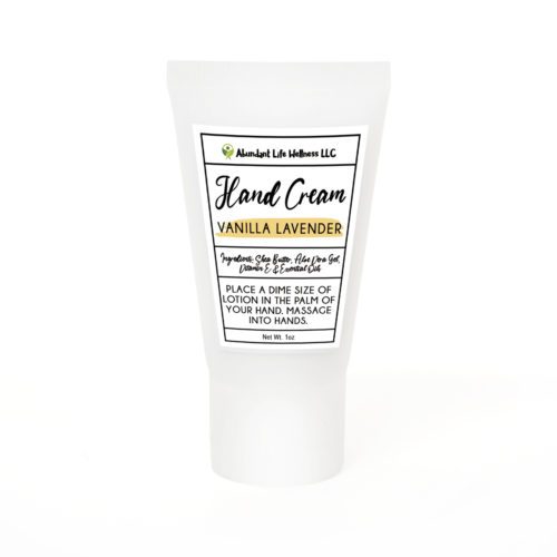 All Natural Vanilla Lavender Hand Cream